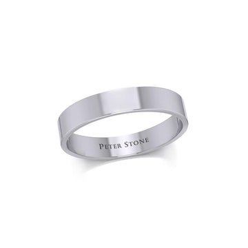 Elegance Silver Wedding Ring TRI1168 - Jewelry